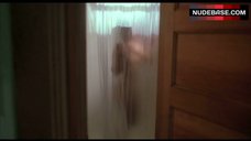 7. Ellie Cornell Nude Silhouette in Shower – Halloween 5