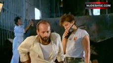 10. Julie K. Smith Topless Cat Fight – Angel Iii