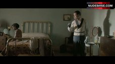 8. Malinda Baker Nude Sittinng on Bed – Lawless