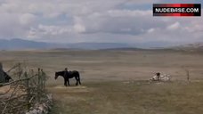 1. Zrinka Cvitesic Naked Ass and Bush – The Horseman