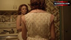 6. Suzanne Clement in Lingerie – Sitting On The Edge Of Marlene