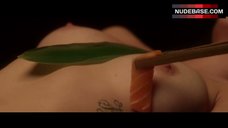 Cortney Palm Sushi on Nude Body – Sushi Girl
