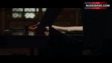 4. Cortney Palm Lying Nude on Table – Sushi Girl