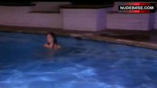 7. Pamela Gilbert Nude Swimming – Evil Spawn