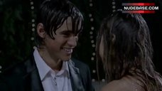 7. Indiana Evans Kissing – Blue Lagoon: The Awakening