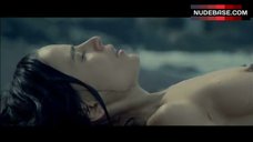 7. Elena Anaya Topless on Beach – Hierro