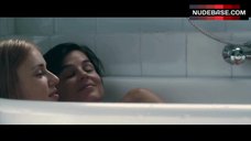 3. Elena Anaya Lesbian Play in Bathtub – Room In Rome