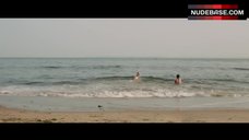 6. Dakota Fanning Nude on Public Beach – Very Good Girls