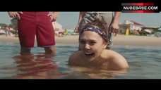 9. Dakota Fanning Nude on Public Beach – Very Good Girls