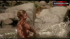 6. Drew Barrymore Topless in Hot Spring – Bad Girls