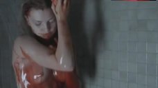 8. Izabella Miko Boobs Scene – The Forsaken