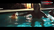56. Jennymarie Jemison Topless in Pool – Loves Her Gun