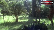 1. Laura Gemser Completely Nude in Garden – The Alcove