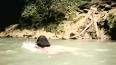 3. Laura Gemser Swims Full Naked – Horror Safari