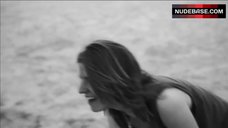 2. Marketa Irglova Naked on Beach – The Swell Season
