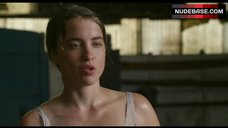 4. Adele Haenel Braless in Wet Top – Love At First Fight