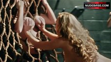 8. Kayden Kross Shows Naked Breasts – The Hungover Games