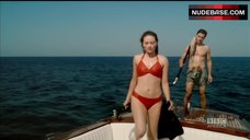 5. Lara Pulver Bikini Scene – Fleming
