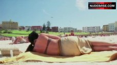 1. Pregnant Claudia Black in Bikini – Farscape