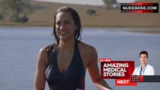 4. Nicole Da Silva in Wet Swimsuit – Doctor Doctor