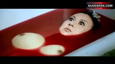 3. Yoko Mihara Naked Tits – Zero Woman: Red Handcuffs