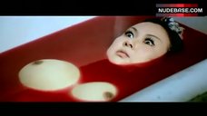 4. Yoko Mihara Naked Tits – Zero Woman: Red Handcuffs