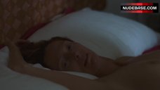 5. Tilda Swinton Topless in Bed – A Bigger Splash