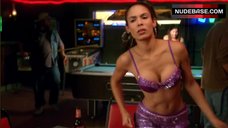 2. Nadine Velazquez in Purple Bra – My Name Is Earl