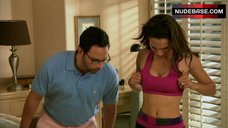 9. Nadine Velazquez Doing Yoga – The League