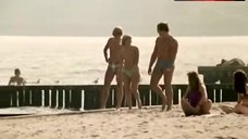 2. Vivi Rau Topless on Beach – Hopla Pa Sengekanten