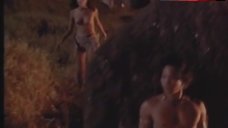 1. Sandrine Holt with Nude Boobs – Rapa Nui