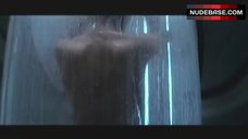 1. Carrie-Anne Moss Nude Out of Shower – Red Planet