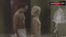 1. Linnea Quigley Walks Nude in Sauna – Still Smokin'
