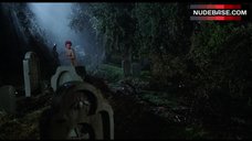 10. Linnea Quigley Nude on Graveyard – The Return Of The Living Dead