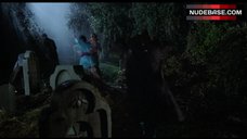 4. Linnea Quigley Nude on Graveyard – The Return Of The Living Dead