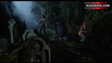 6. Linnea Quigley Nude on Graveyard – The Return Of The Living Dead