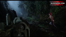 8. Linnea Quigley Nude on Graveyard – The Return Of The Living Dead