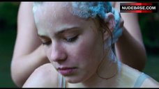34. Saskia Rosendahl Nipples Through Wet Bra– Lore