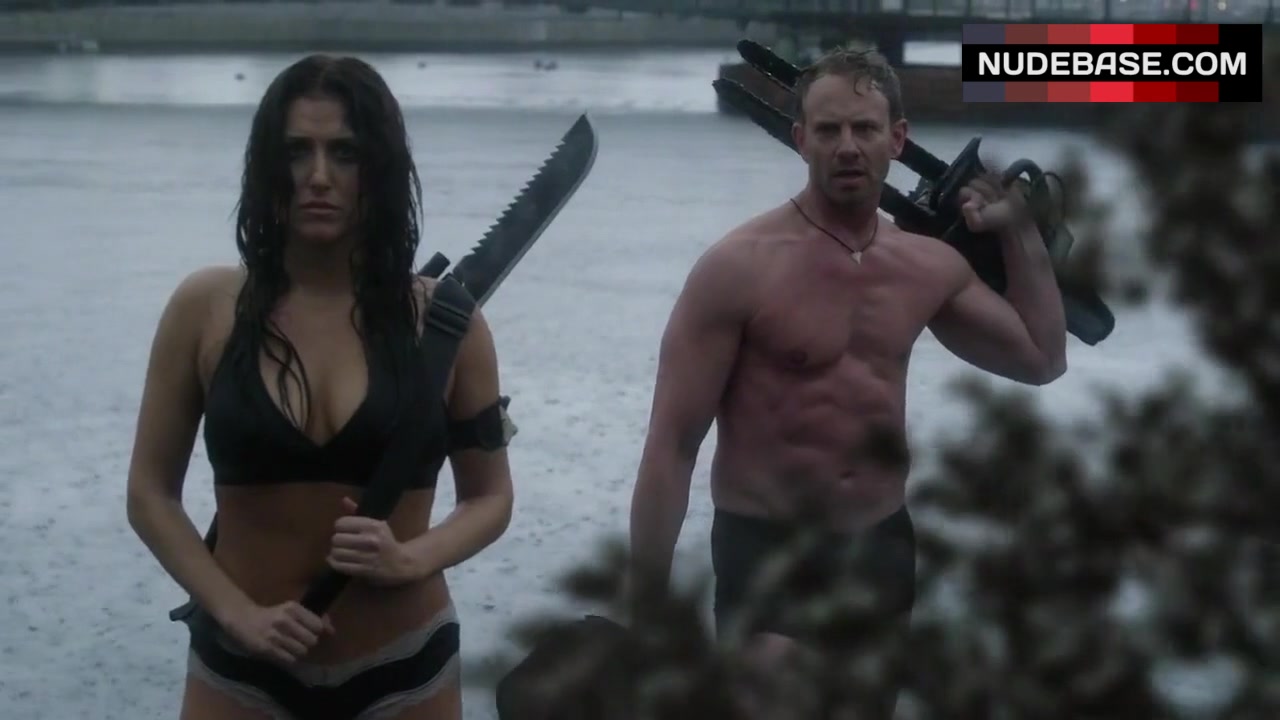 Cassie Scerbo in Sexy Lingerie – Sharknado 3: Oh Hell No! (0:32) |  NudeBase.com