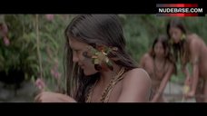 3. Dira Paes Topless Scene – The Emerald Forest