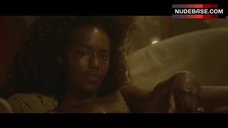 23. Fatou N'Diaye Shows Nude Boobs – Maison Close