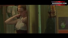 1. Freya Mavor in Lingerie – The Lady In The Car With Glasses And A Gun
