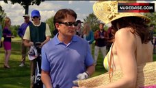 89. Betsy Brandt in Bikini Top – The Michael J. Fox Show
