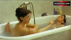 8. Emmanuelle Beart Lesbian Scene in Bath Tub – La Repetition