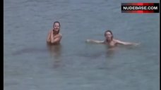 7. Emmanuelle Beart Naked on Beach – Premiers Desirs