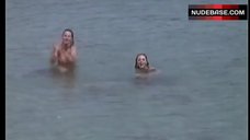 8. Emmanuelle Beart Naked on Beach – Premiers Desirs