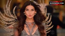 Sexy Lily Aldridge in Bra and Panties – The Victoria'S Secret Fashion Show 2016