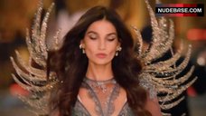 45. Sexy Lily Aldridge in Bra and Panties – The Victoria'S Secret Fashion Show 2016