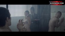 12. Clemence Thioly Nude in Group Shower – Colette