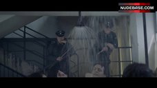 23. Clemence Thioly Nude in Group Shower – Colette